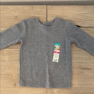 Gray Kids Long Sleeve Shirt SIZE 18 MONTHS